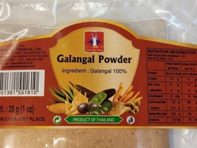 Caja Galangal en Polvo 28g x 200