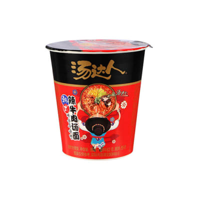 Caja Ramen Cup Carne Picante (Rojo) 82g x121