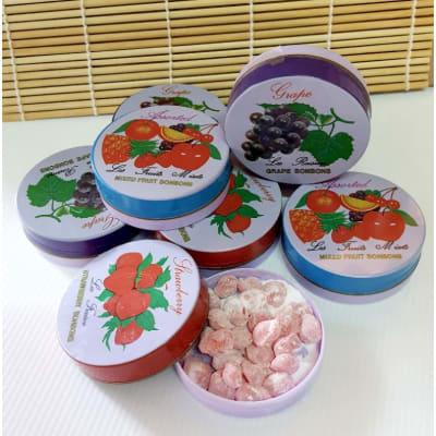 Caja Caramelo En Lata Frutales 30g x 144