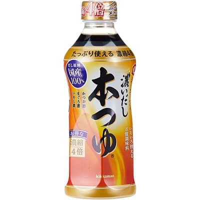 Caja Salsa Koidashi Hon Tsuyu (Concentrado dashi) 500ml x 12