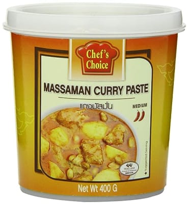 Caja Curry Massaman En Pasta (Chef´s Choice) 400g x 24