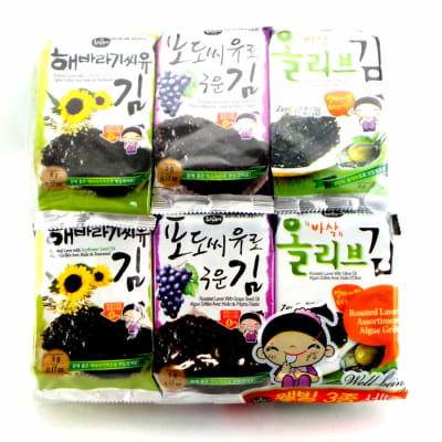 Caja (G002224) Snack de Nori Mix Pack 12und x 10