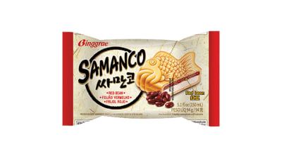 Caja Binggrae Helado Samanco Poroto Rojo 150ml x 24