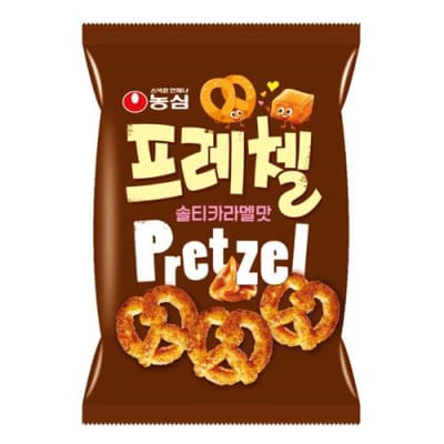 Caja Snack Pretzel con Manjar 80g x 16