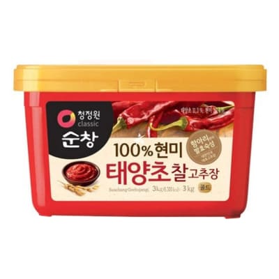 Caja Pasta de Aji (Gochujang) 3kg x 4