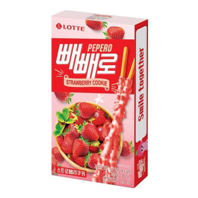Caja Pepero Frutilla 37g x 40
