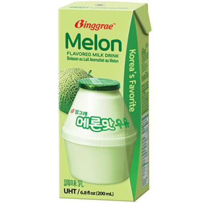Caja binggrae Jugo Milk Melon 200ml x 24