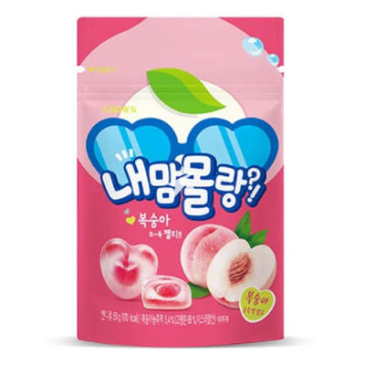 Caja Gomitas de Durazno Corazon 50gx40