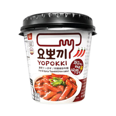 Caja Tteokbokki Picante Caliente 120g x 30