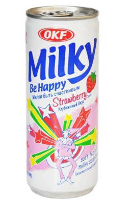 Caja Bebida Milky Frutilla 250mlx241