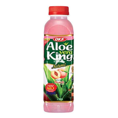 Caja Aloe Vera King Durazno 500ml x 201