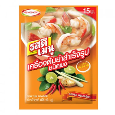 Caja Pasta Tom Yum Picante 60g x 100