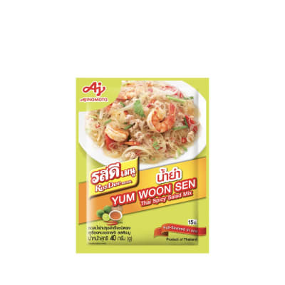Caja Condimento Yum Woon Sen Thai 40g x 100