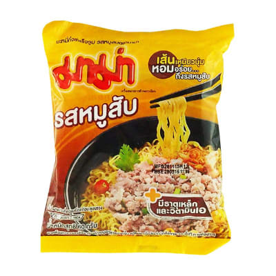Caja Fideo Inst. Cerdo Picado (Mama) 55g x 180