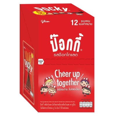 Caja Galleta Pocky Thai Chocolate 12g x 12 x 10