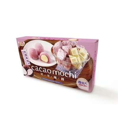 Caja Mochi Cacao Sabor Taro 80g x 24