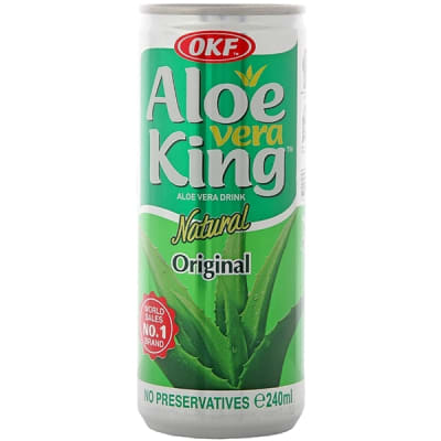Caja Lata Aloe Vera King Original 240ml x 30