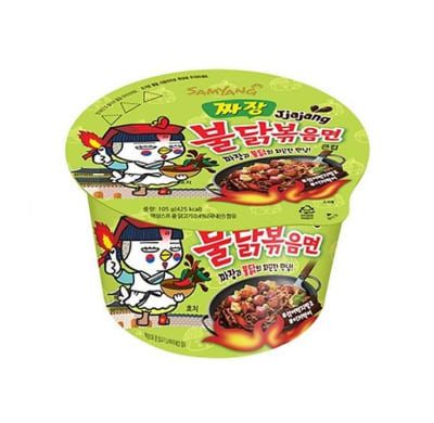 Caja Ramen Bowl Buldak Jjajang 105g x 161