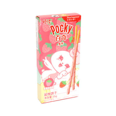 Caja Pocky Frutilla 35g x 50