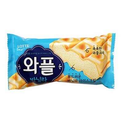Caja Helado Waffle Sabor Vainilla 140ml x 24