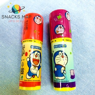 CAJA DORAEMO CARAMELO EN LAPIZ LABIAL FRUTAS 14GX12X30