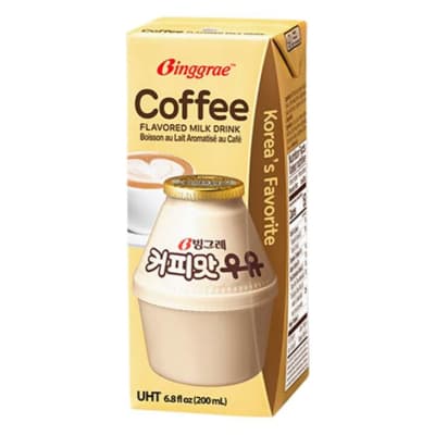 Caja Binggrae Jugo Milk Café 200ml x 24