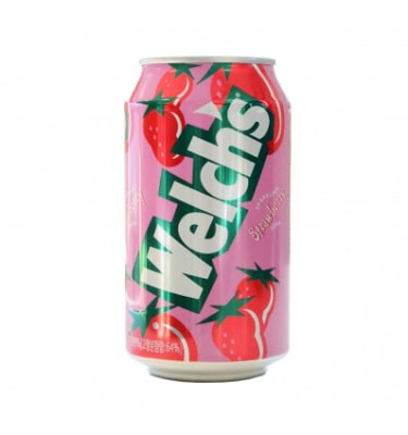 Caja Gaseosa Welchs Frutilla 355ml x 24