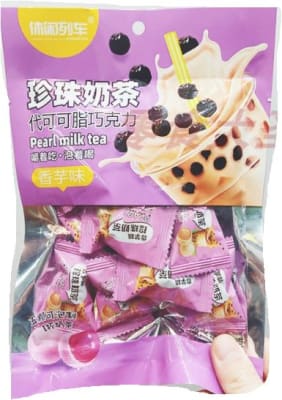 Caja Caramelo Bubble Tea Taro 90g x 40