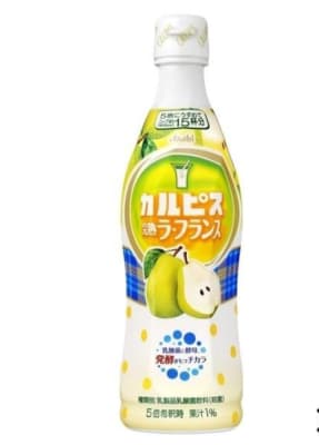 Caja Bebida Calpis Pera 470ml x 121