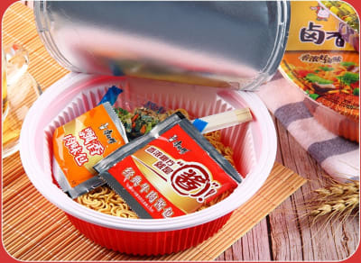 Caja Fideos Secos Inst. Carne Rostizada 126g x 12