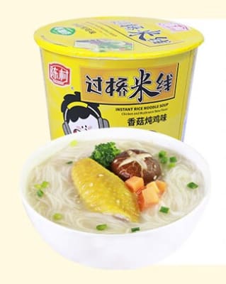 Caja Ramen Pote Inst. Pollo Fideo de Arroz 100gx12
