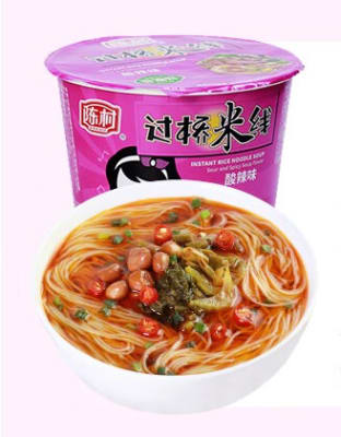 Caja Ramen Pote Inst. Vacuno Agripicante Fideo de Arroz 100gx121