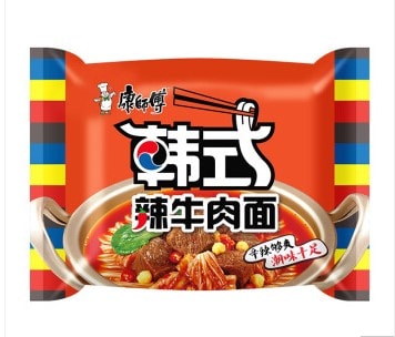 Caja Ramen Inst. Vacuno Picante Al Estilo Coreano 85g x 12