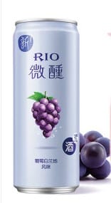 Caja Coctel Sabor Uva Con Coñac 330ML x 24