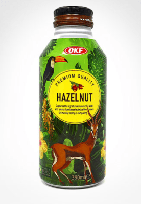 Caja Cafe OKF Hazelnut 390ml x 20