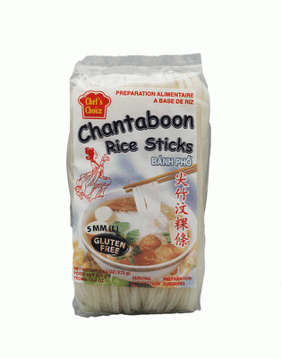 Caja Fideo De Arroz Gluten Free (5MM) 375g x 301