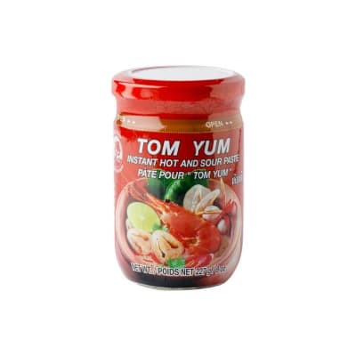 Caja Pasta Tom Yum Cock Brand 227g x 24