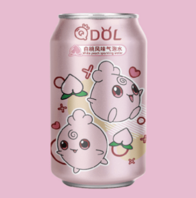 Caja Q dol Sparkling Durazno  330ml x 241