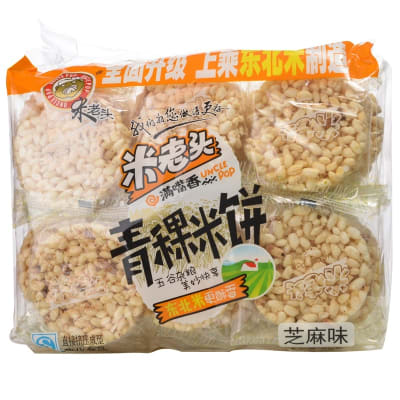 Caja Galleta de Arroz Sesamo 400g x 10