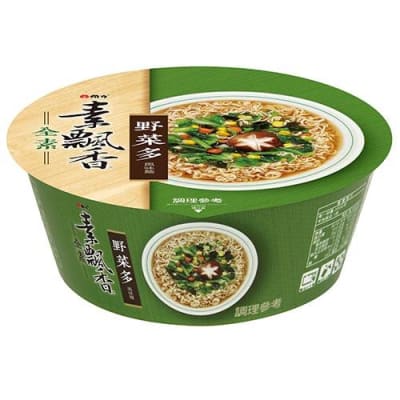 Caja Pote Weili Fideos Inst. Sabor Champiñon y Verduras 100g x 121