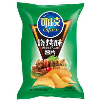 Caja Papas Copico Barbacoa 60g x 481