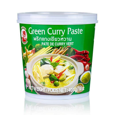 Caja Curry Verde Cock Brand 400g x 24