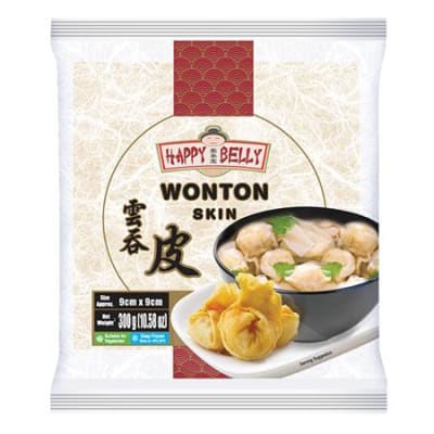 Caja Masa Wonton (90MM) 300g x 301