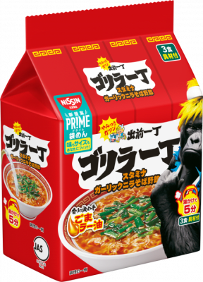 Caja Ramen Int. Ajo Picante 96g 3porc. 264g x 9