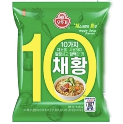 Caja Ramen Inst. Hwang Vegetales 110g x 32