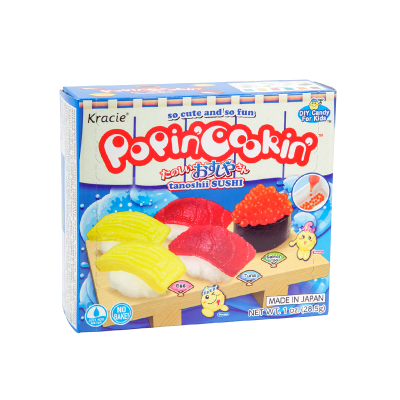 Caja Poppin Cookie Forma Sushi 28.5g x 90