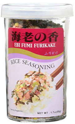 Caja Sazonador para Arroz Furikake Ebi Fumi 50g x 30