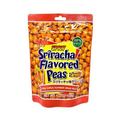 Caja Snack Alverjas con Salsa Sriracha 120g x 121