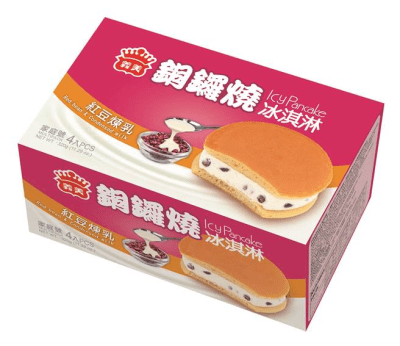 Caja Helado Pancake Poroto Rojo 320g (4pc) x 24 (Congelado)(297)1