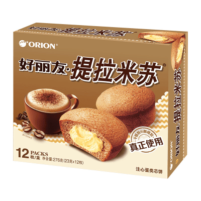 Caja Queque Tiramisu 276g (12und) x 8